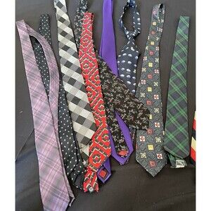 Assorted Bundle of 8 Silk Ties